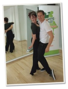 Katy Pearson with Brendan Cole
