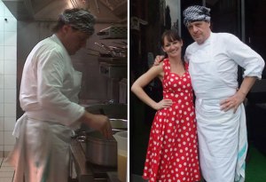 Marco Pierre White with Katy Pearson