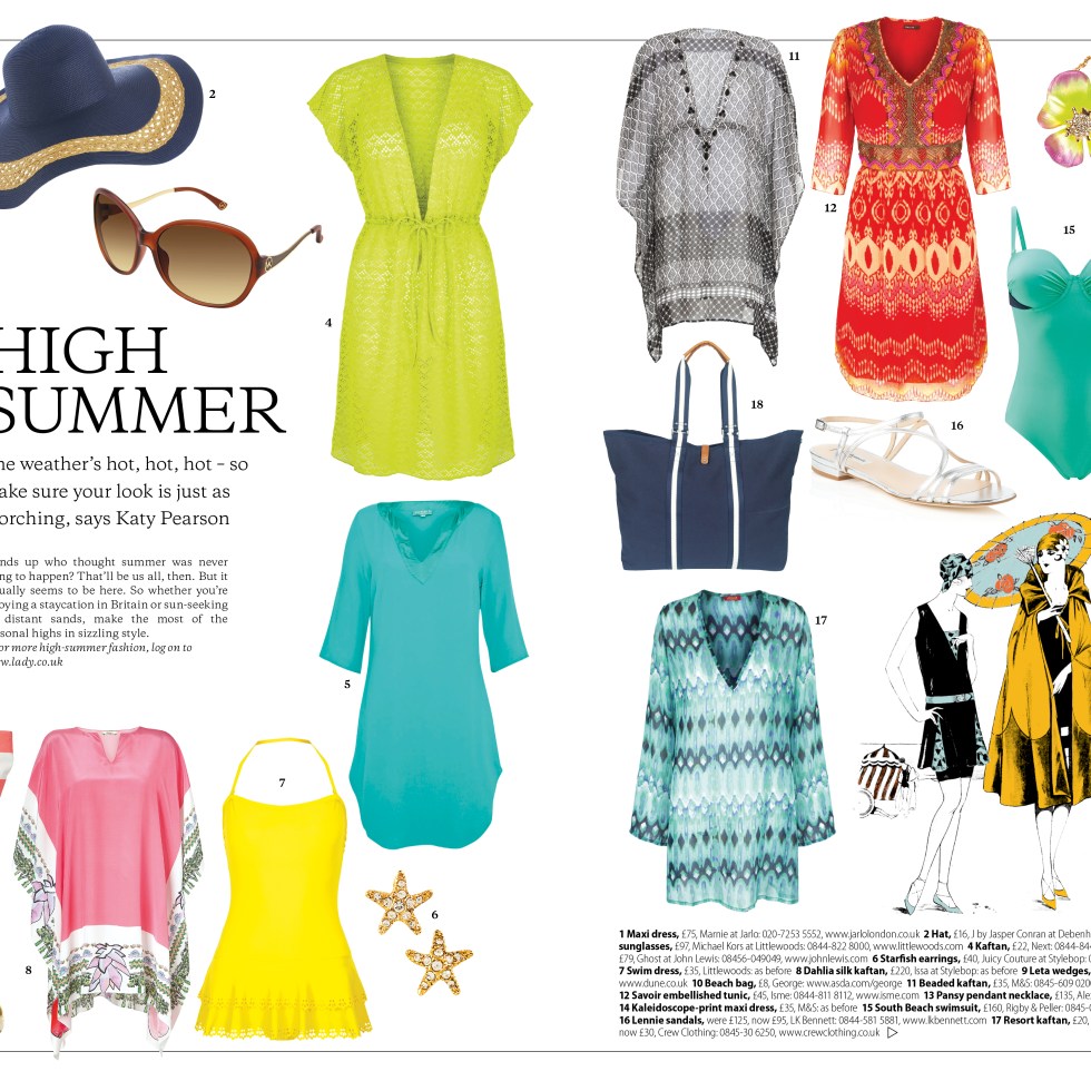 High summer fashion