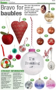 Katy Pearson baubles