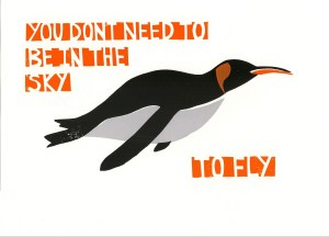 Penguin Screen Print