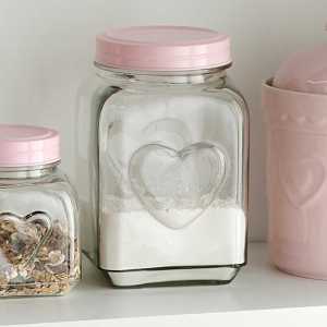 Pastel Glass Jar Freemans