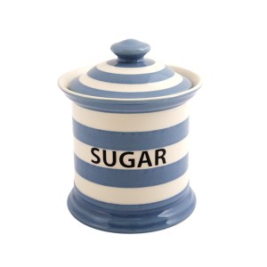Stripe Sugar Storage Jar