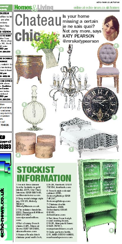 Chateau chic by Katy Pearson