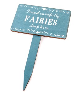 Sass & Belle Fairies Sleep Here Wooden 
