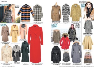 Life and Home in Essex magazine, fashion, Katy Pearson, coats