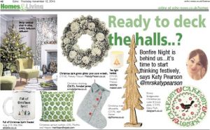 The Echo newspaper, Katy Pearson, interiors