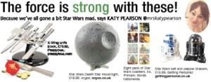 The Daily Gazette, Katy Pearson, interiors, Star Wars