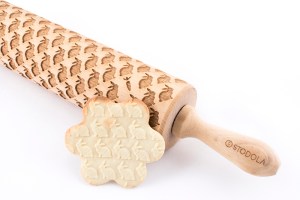 Embossing rolling pin, rabbit, What Katy Wants