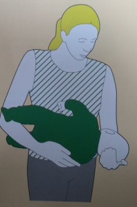 Baby recovery position