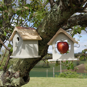 Nesting Box and Apple Feeder
