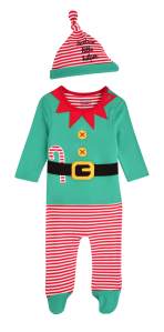Elf Sleepsuit and Hat