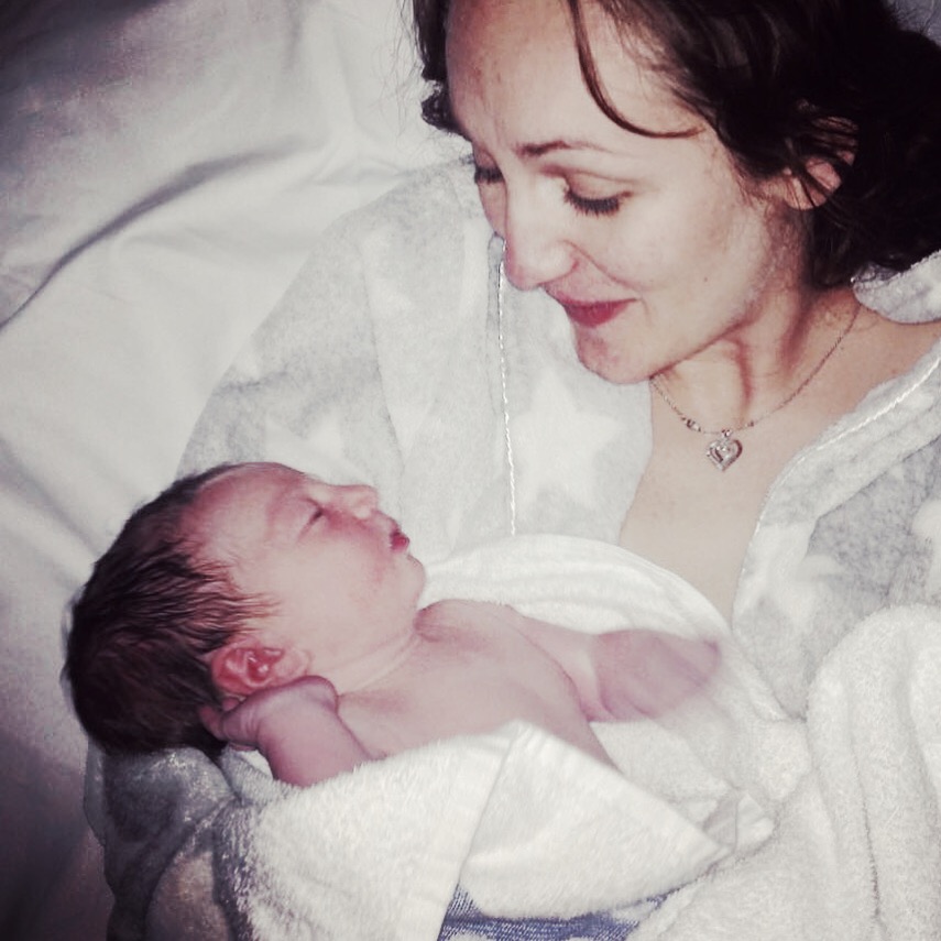 Katy Pearson, Sonny Jim, newborn