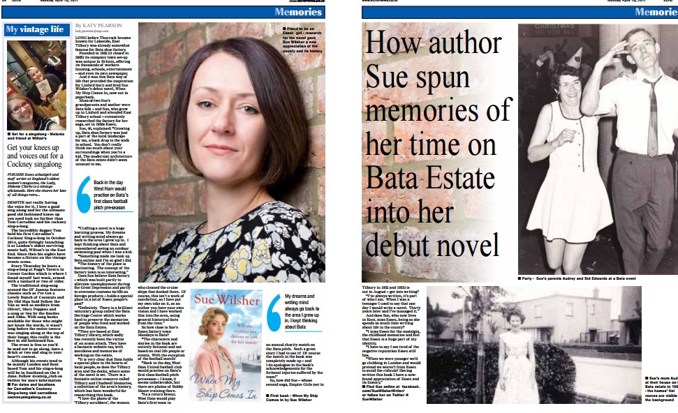 Sue Wilsher, When My Ship Come In, Essex, by Katy Pearson