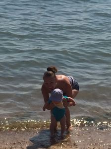 Katy Pearson, seaside, Sonny Jim, #whatkatydid, #mummyandsonny