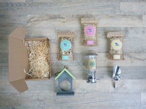 Boxwild bird feeder gift box, bird feeding, Katy Pearson, #whatkatydid