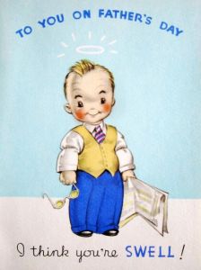 Father's Day cards from the past 50 years