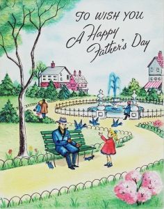 Father's Day cards from the past 50 years