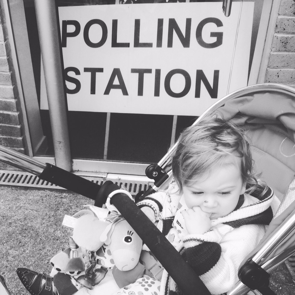 Sonny Jim, Katy Pearson, #babiesatpollingstations, #ge2017