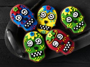 Mexican Skull Biscuits, #whatkatydidUK, recipe