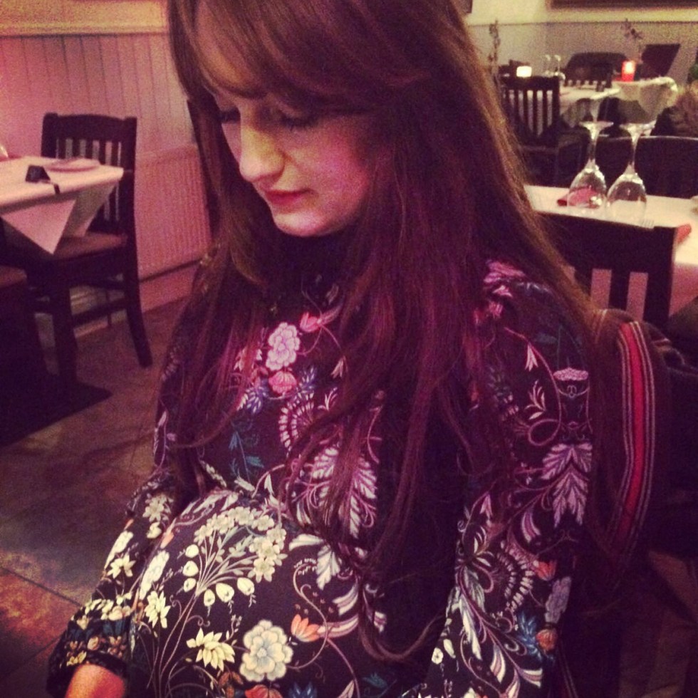 Katy Pearson, pregnant